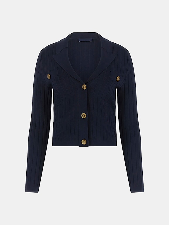 GUESS® Rib-knit cardigan jacket Women