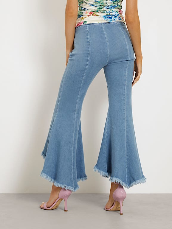 Guess sofia 1981 flare jeans clearance