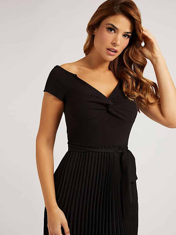 Abito guess hotsell plissettato