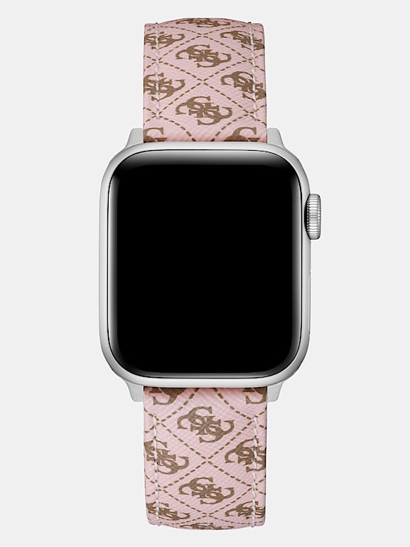 GUESS Apple Watch all over logo strap Women