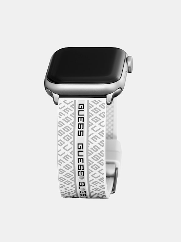 GUESS Silicone Apple Watch strap