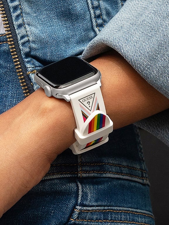 Rainbow apple watch strap shop