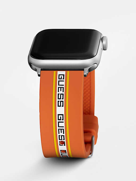 GUESS Armband Apple Watch aus Silikon Herren