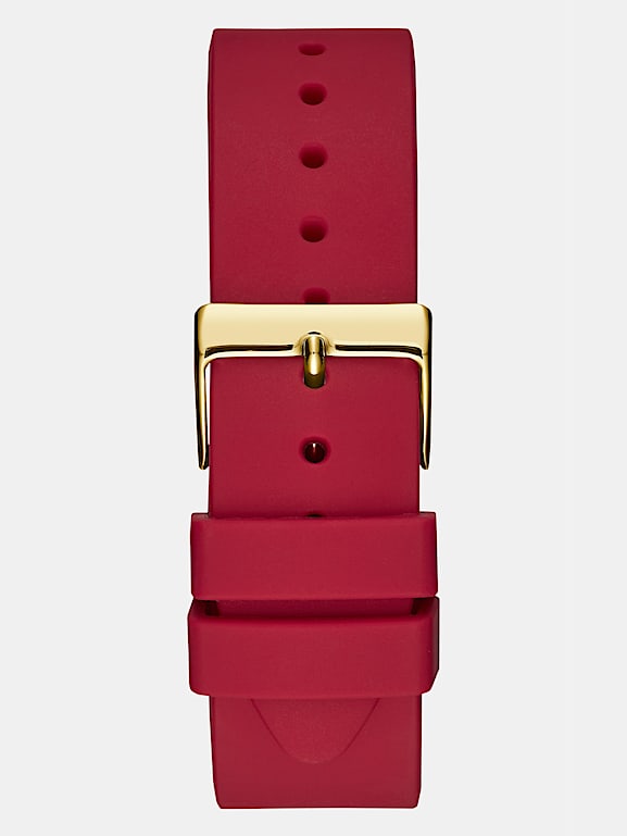 Montre on sale guess rouge
