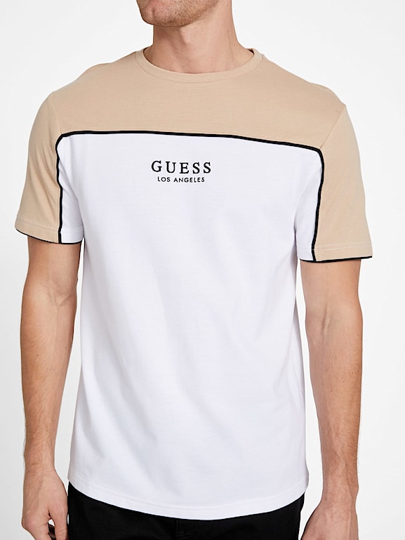 Guess color block shirt shop