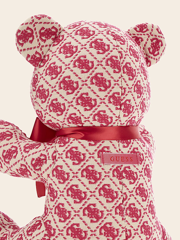 GUESS® 4G logo jacquard teddy bear
