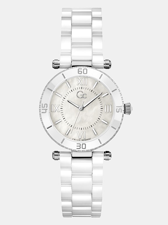 Marciano by GUESS Montre GC analogique en c ramique Femme