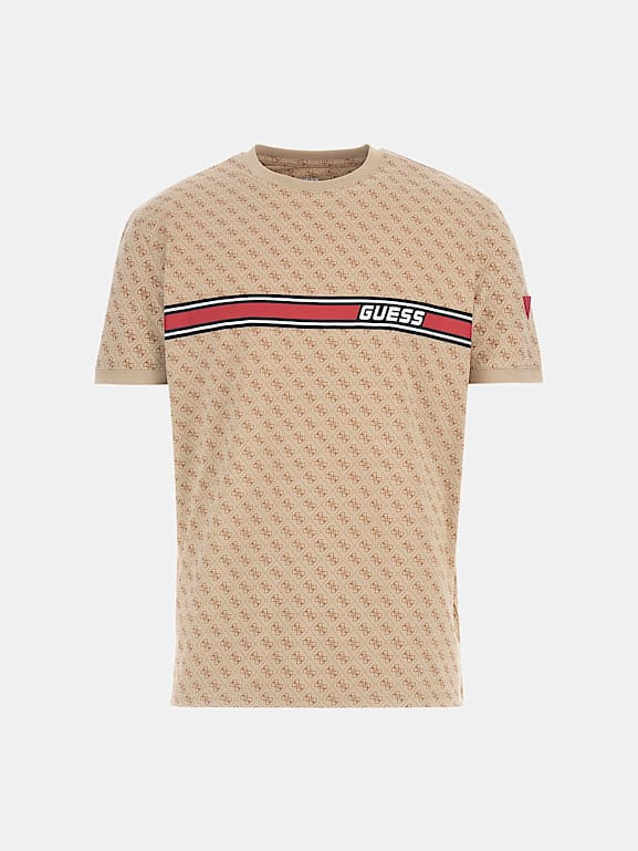 GUESS T Shirt Logo all over Herren