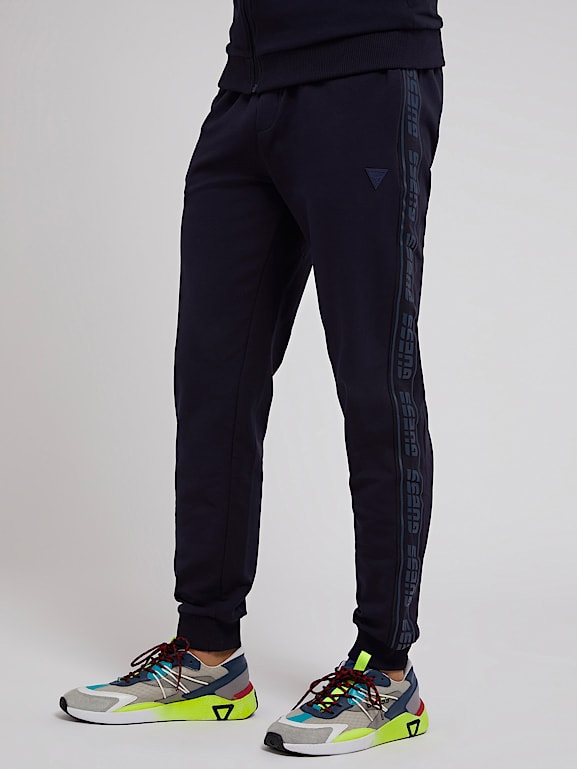 Nike jogger top logo tape