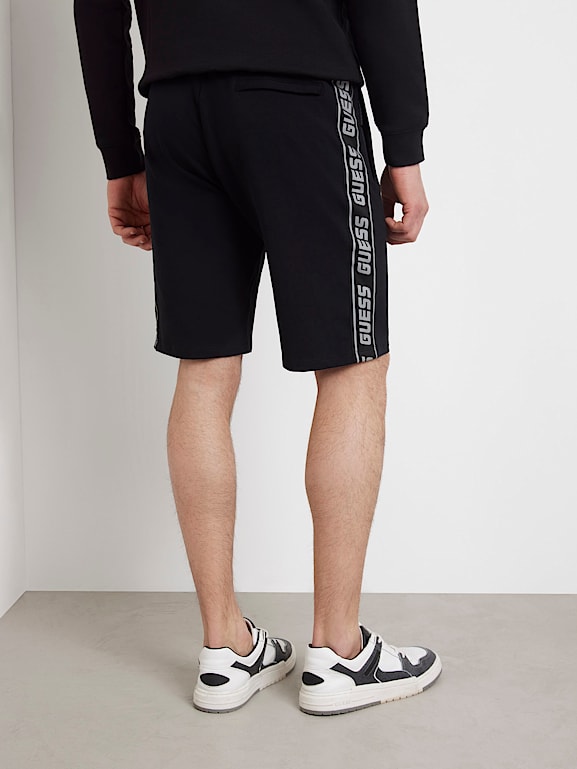 Black guess shorts cheap
