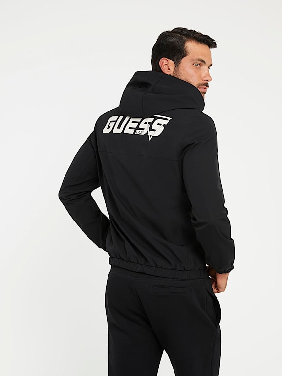 GUESS® Back logo print jacket
