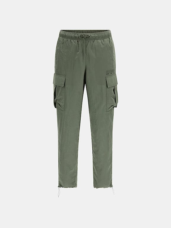 GUESS® Crinkle nylon cargo pant Men