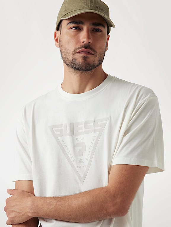 売れ筋商品 T-shirt GUESS® z Mężczyzna logo trójkątnym トップス