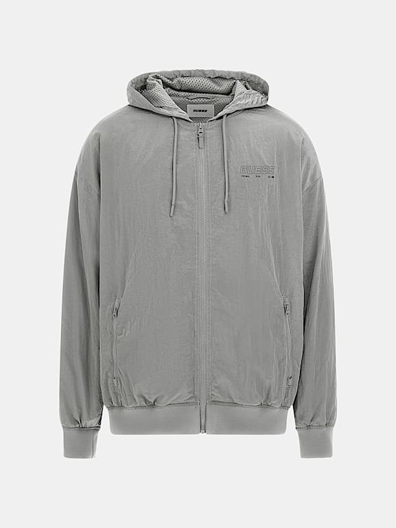 Felpa Con Cappuccio Uomo Generisch Lisca Di Pesce Grigio | 100% Cotone Taglia S - 2