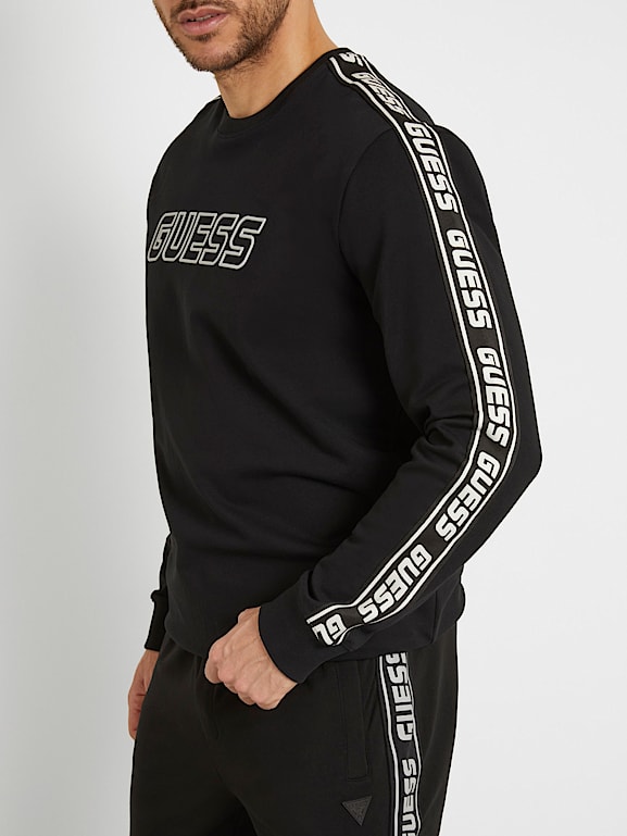GUESS Front logo sweatshirt Men