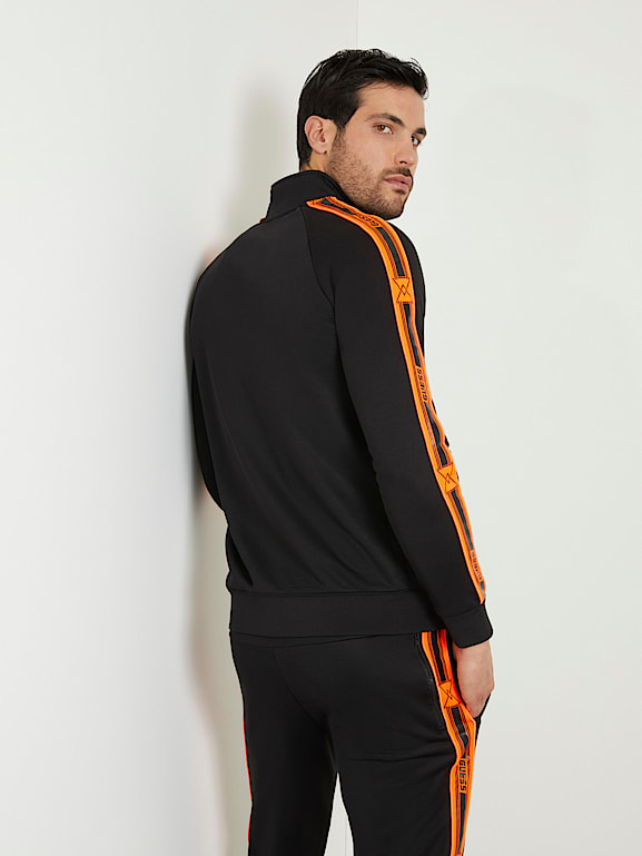 GUESS® Side band zip sweatshirt Men