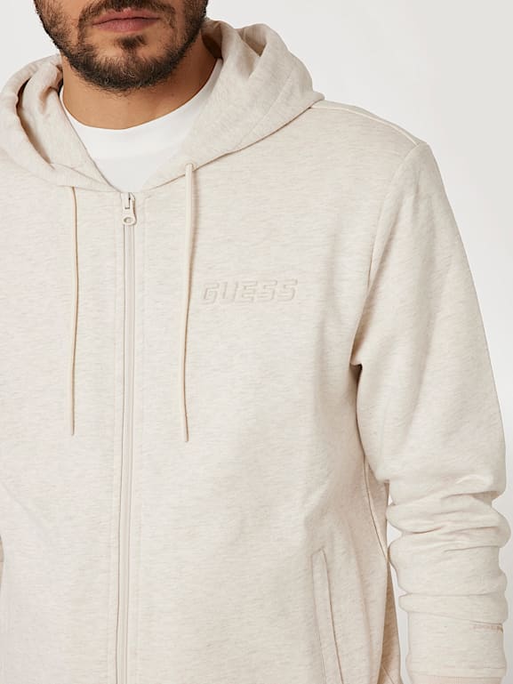 GUESS Embossed logo sweatshirt Men