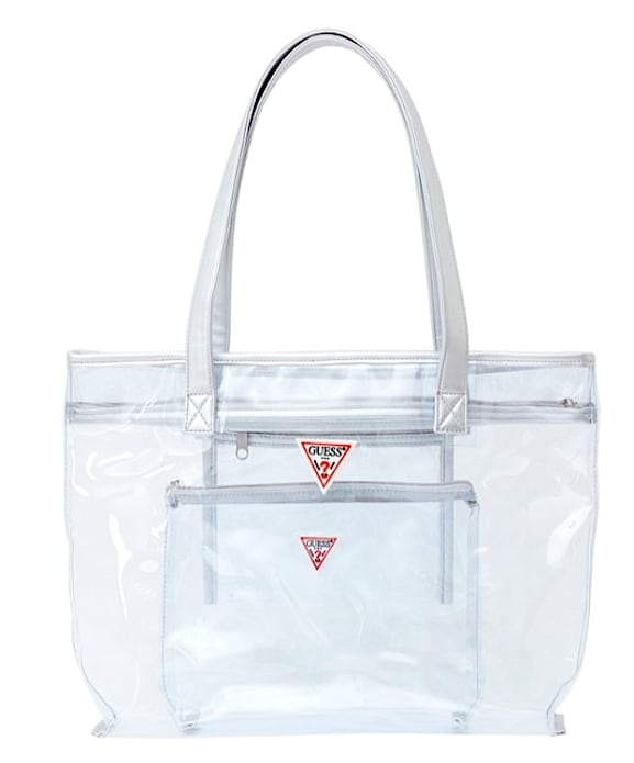 Guess clear tote clearance