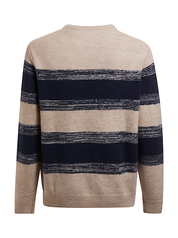 Guess sweater striped hotsell