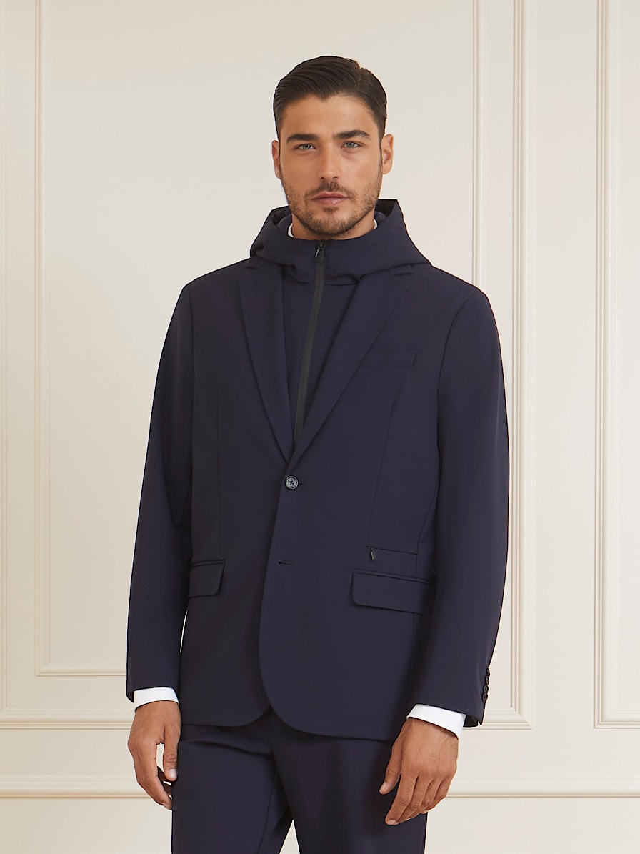 Marciano high tech blazer with detachable vest