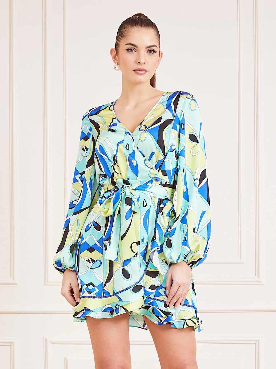 Marciano all over print dress