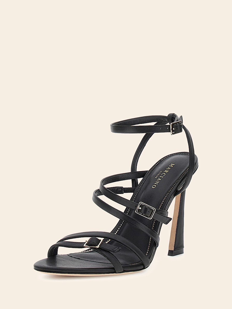 Marciano overlapping straps sandals