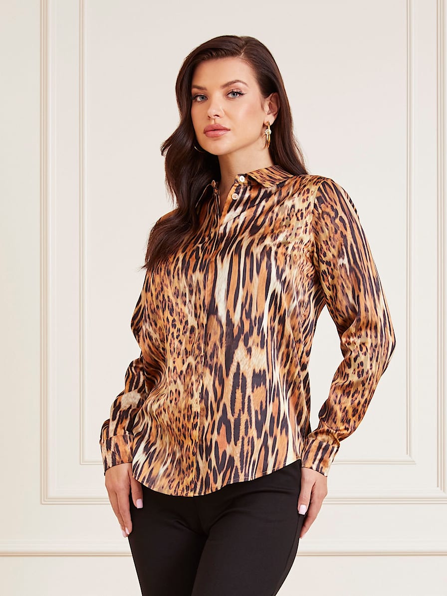 Marciano all over print shirt