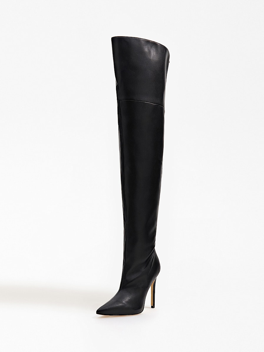 Faux leather Amaze high boots