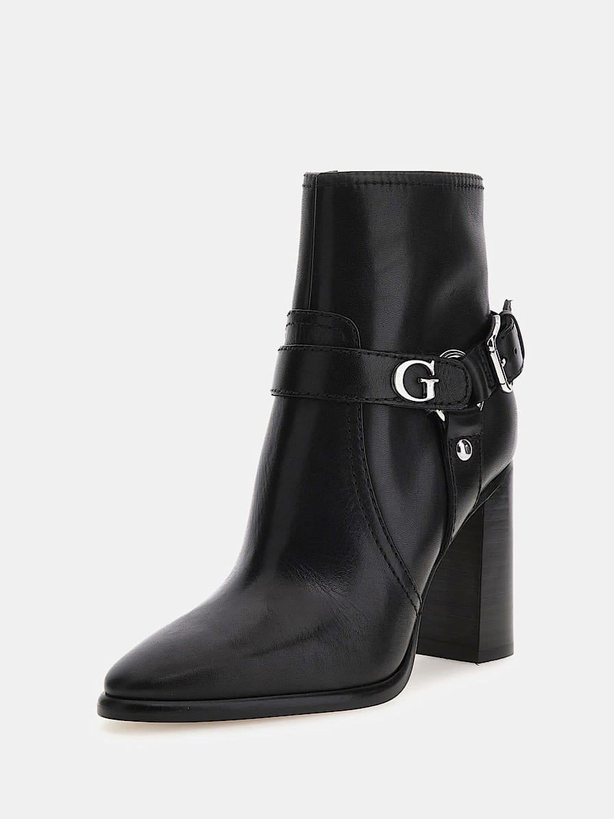 Lanky genuine leather ankle boots