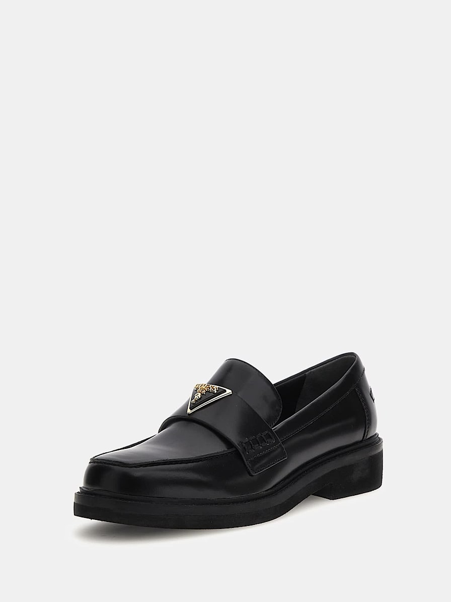 Shatha genuine leather loafers