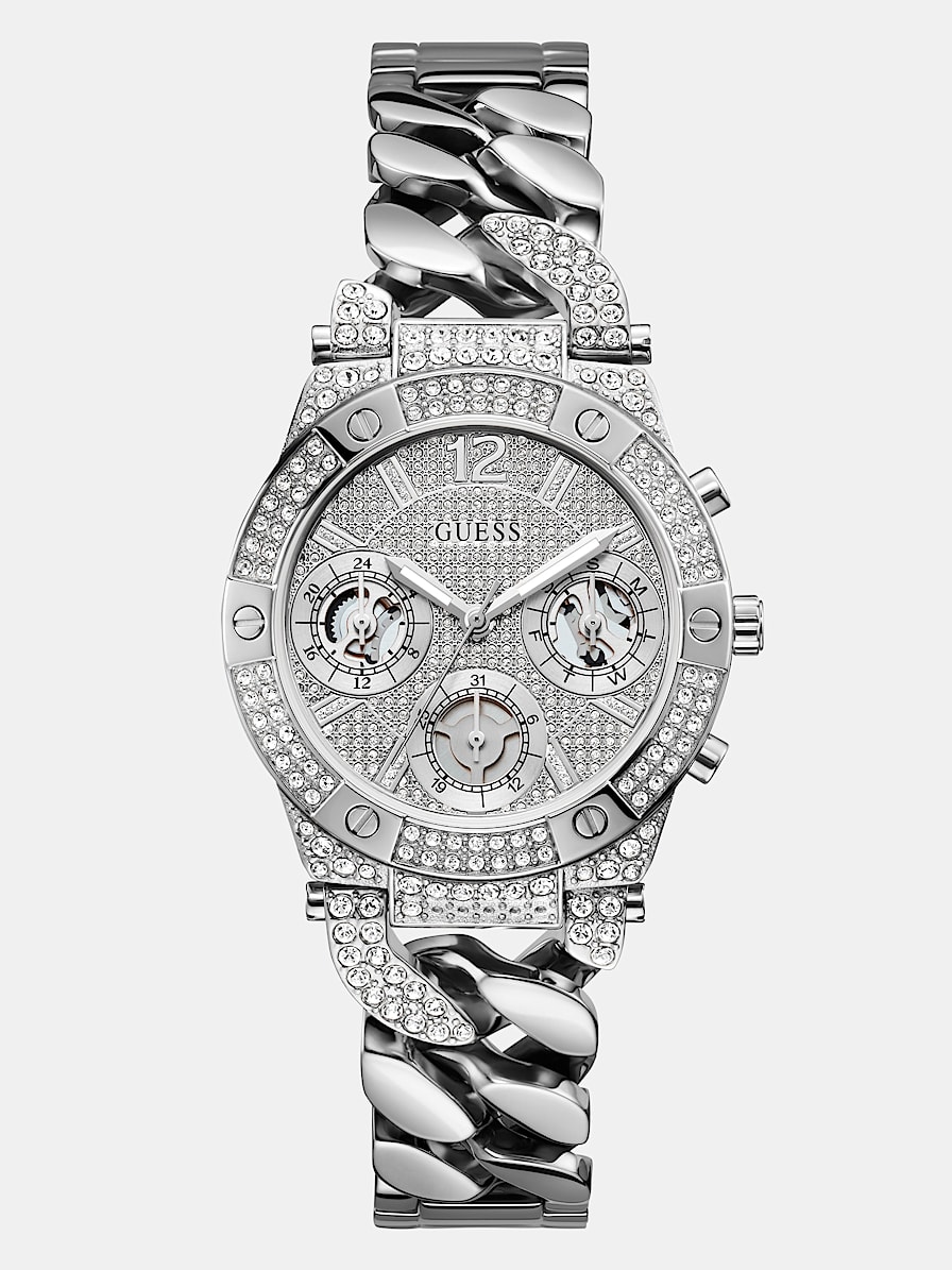 Reloj Mujer Guess Reloj Guess Mujer LADIES LUNA GW0308L4 Acero Inoxidable  Plata GW0308L4, Comprar Reloj Reloj Guess Mujer LADIES LUNA GW0308L4 Acero  Inoxidable Plata Barato