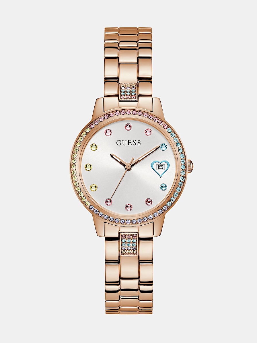 Reloj Guess de mujer Sol color plata – regencyecommerce