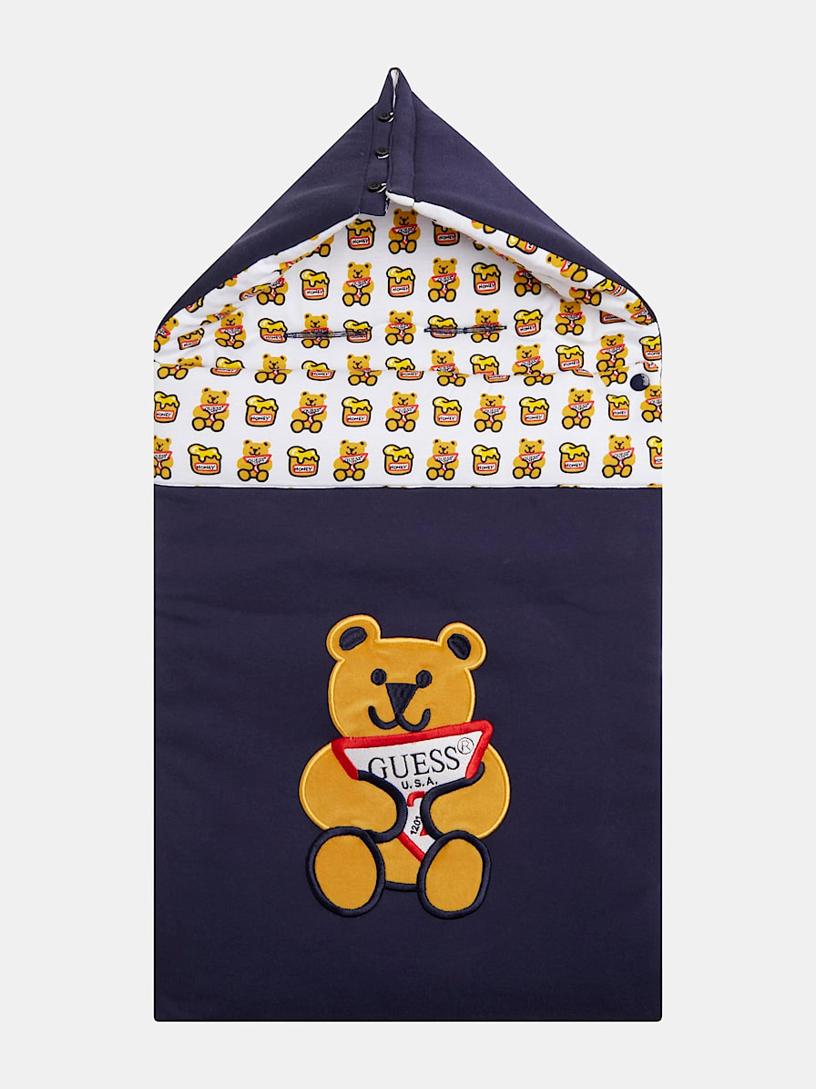 Детский спальный мешок с логотипом спереди