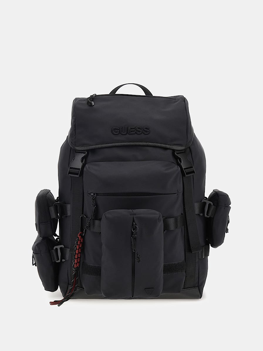 Multifunctional eco nylon backpack