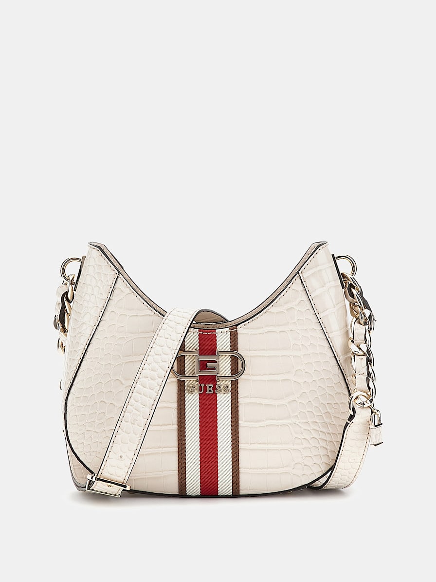 Bolso GUESS blanco - HWPG85 58010 WLO – Pasarela Roja