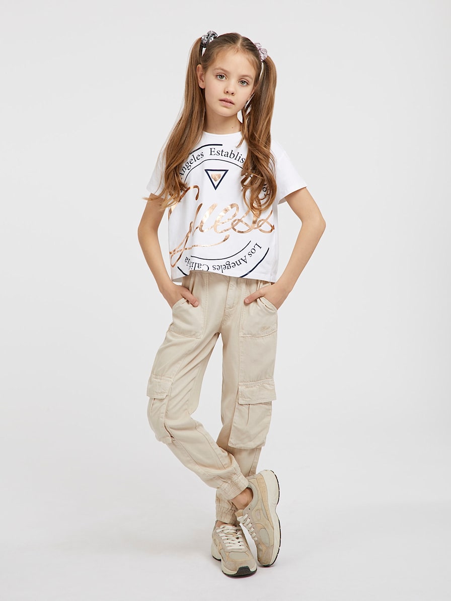 GUESS - Camiseta amarilla J3GI10K6YW1 Niña