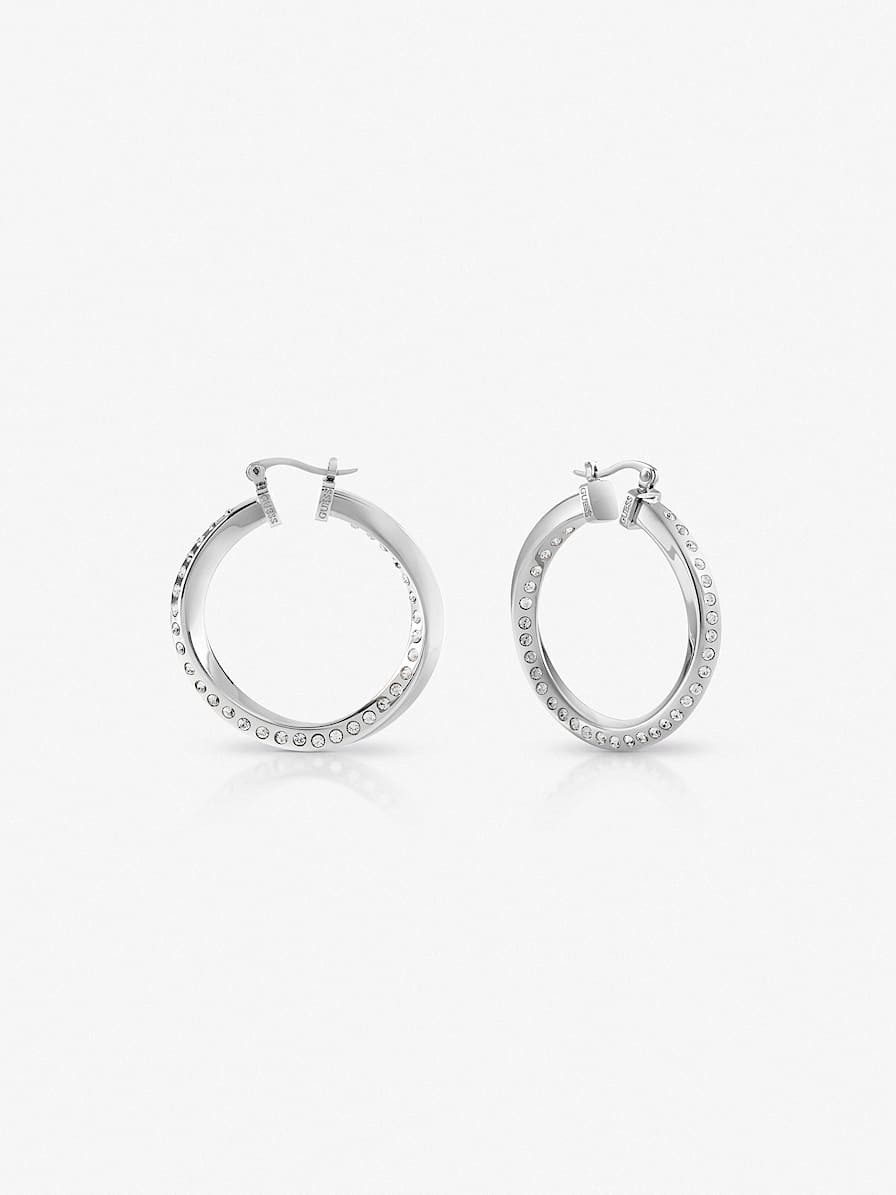 “Hoops don't lie” earrings