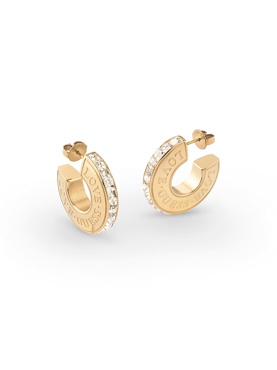 “Love Guess” earrings