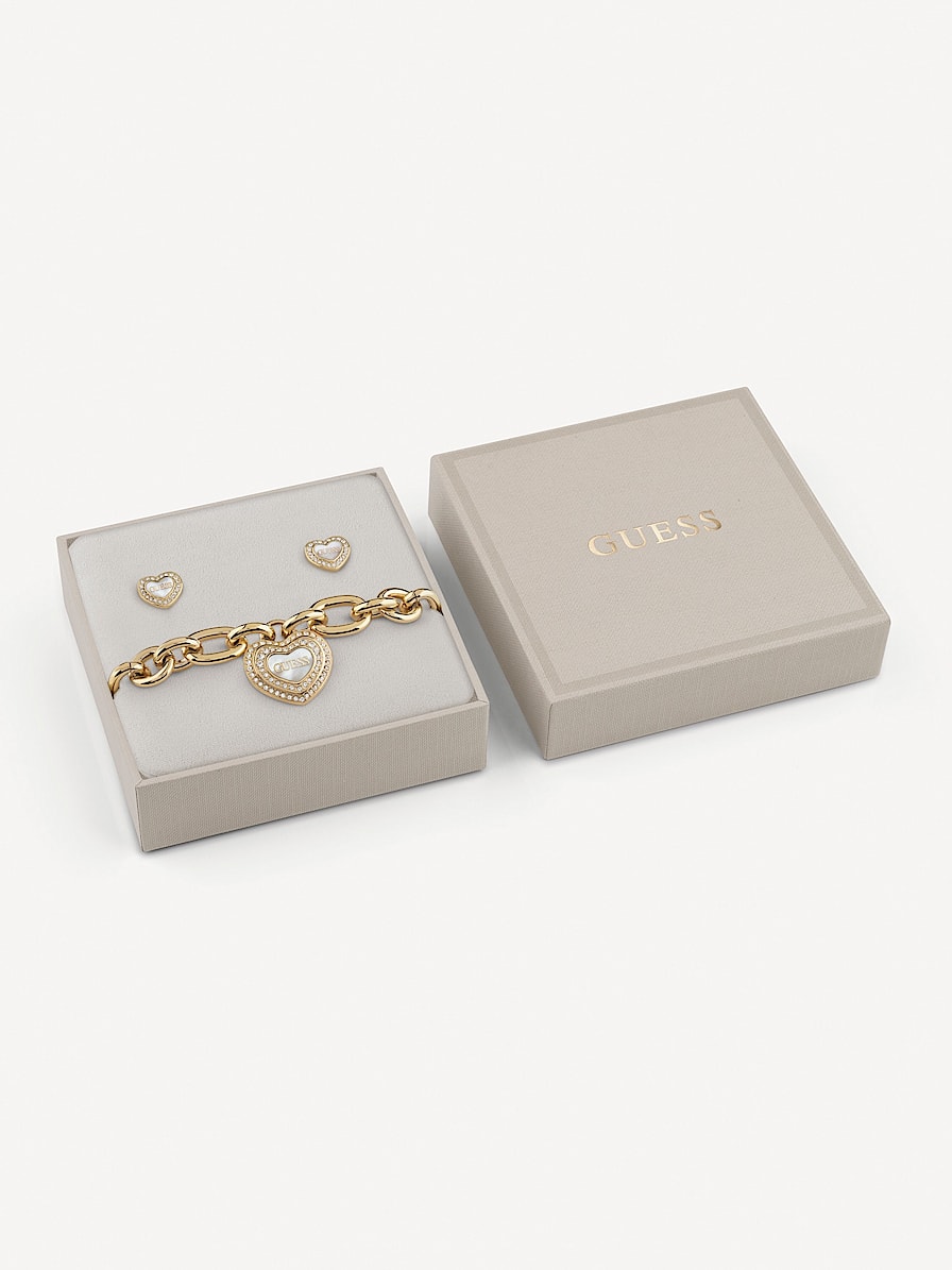 “Amami” bracelet and earring set