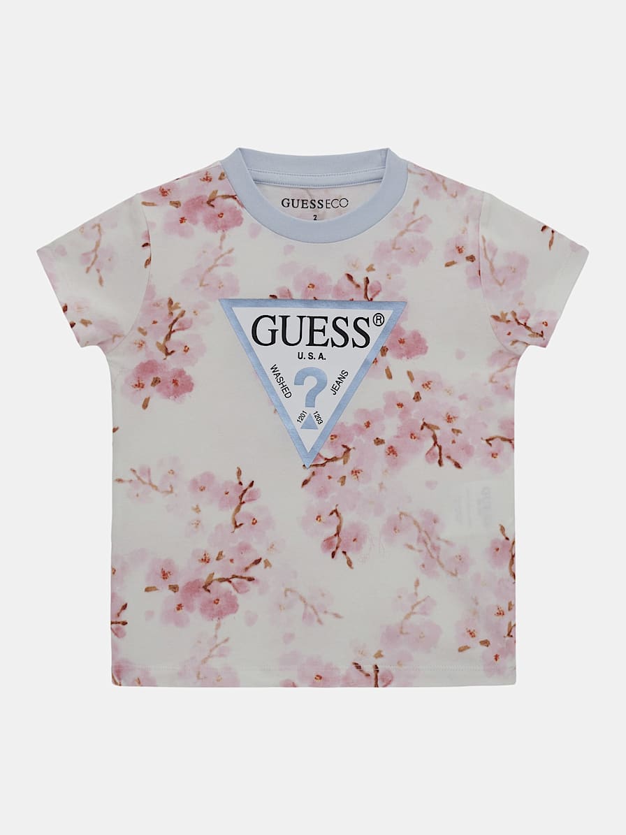 Camiseta estampado floral integral