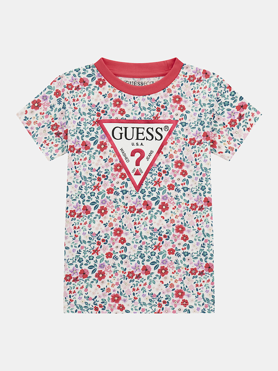 T-Shirt Allover-Blumenprint