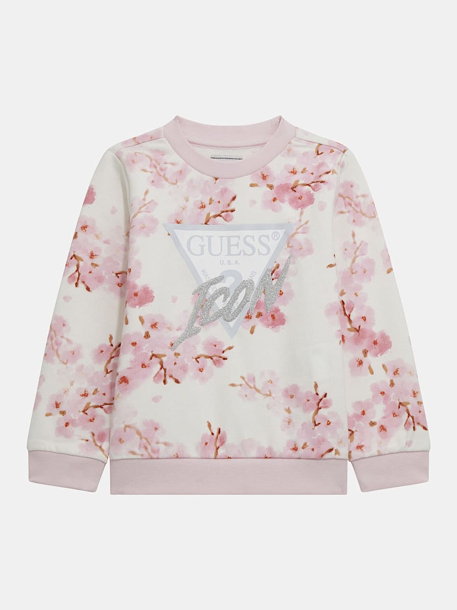 Sweatshirt Allover-Blumenprint