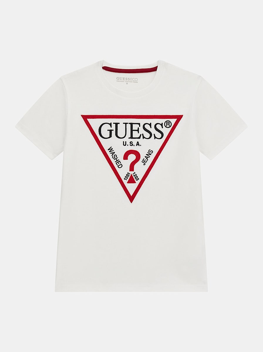 T-Shirt mit Logo-Dreieck
