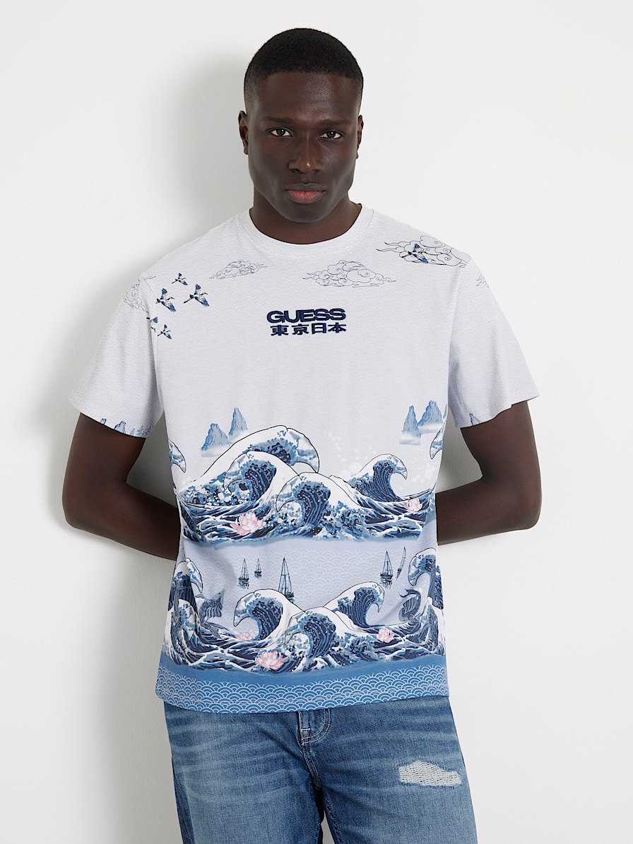 Men s T Shirt GUESS Men s Apparel Collection