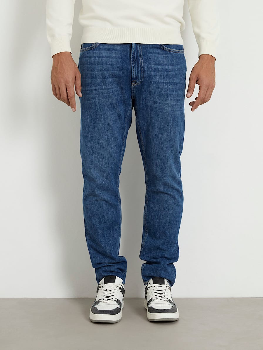 Mid Waist Relaxed Jeans