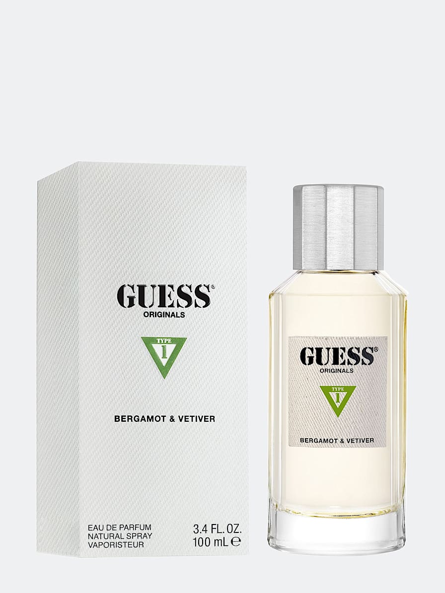 GUESS ORIGINALS Bergamot and Vetiver Eau de parfum 100ML