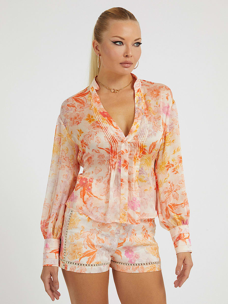 Rebajas GUESS 15 extra en tops y camisetas de mujer