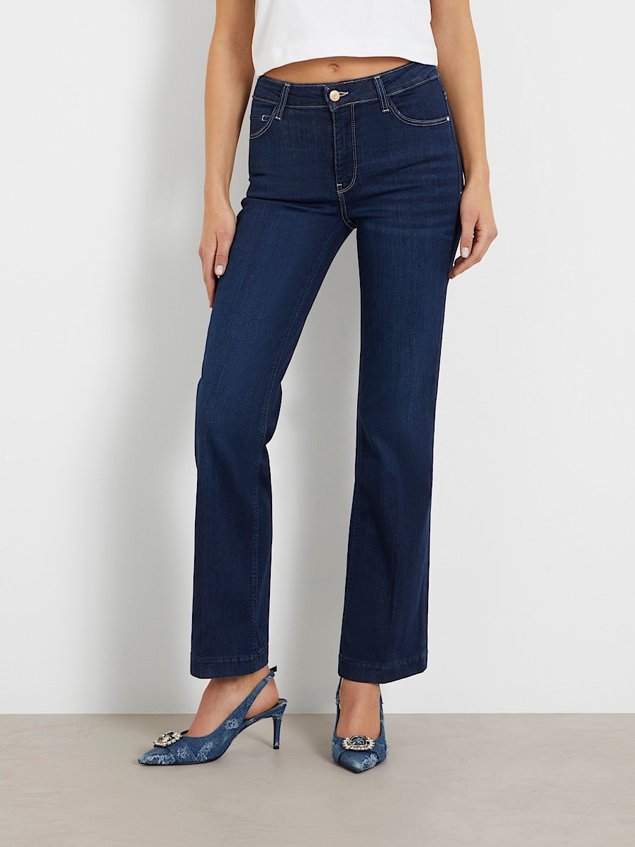 Jean bootcut taille moyenne