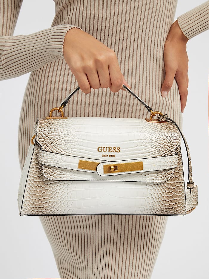 BOLSO DE ENISA COCODRILO | GUESS® Sitio Oficial
