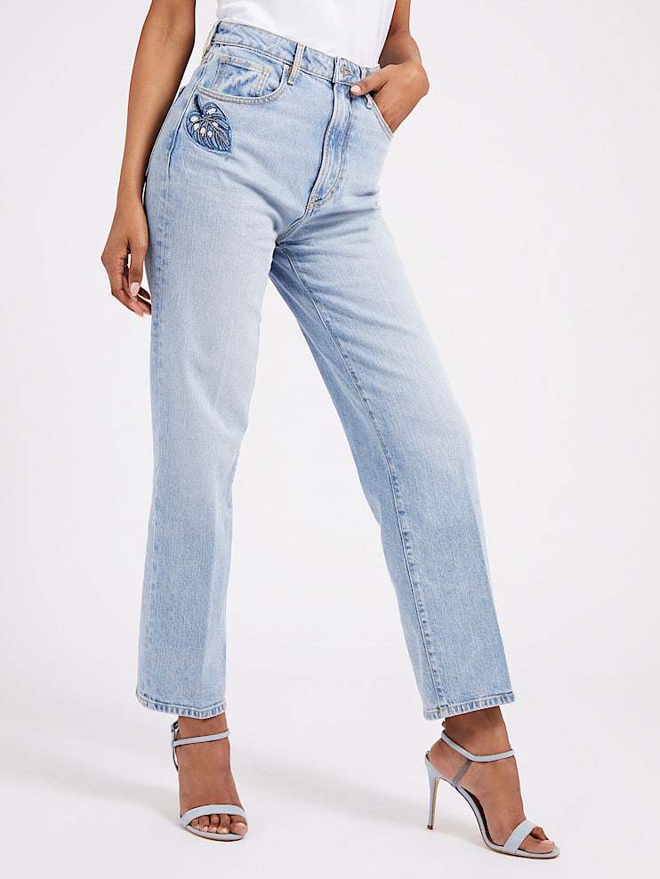 Palazzo fit denim pant | GUESS® Official Website